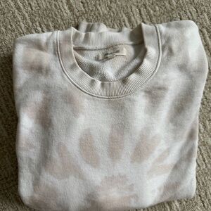 Madewell Cream Tie-Dye Sweatshirt